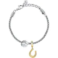 Morellato DROPS SCZ1395 STAINLESS STEEL ARMBAND MET BEDELS EN KRISTALLEN 1 STUK