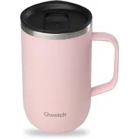 Qwetch Infuser Mok Geïsoleerd - Pastel Roze