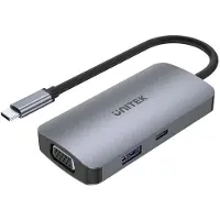UNITEK P5 Trio USB 3.2 Gen 1 (3.1 Gen 1) Type-C Grijs