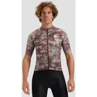 Rogelli Essential Graphic II Heren Fietsshirt - Korte mouw - Bordeaux