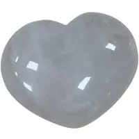 Spiru Hartvormige Edelsteen Bergkristal (45 mm)