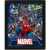 Abysse Corp Marvel - Cinematic Icons Evil 3D Lenticular Poster 28,7 x 23,5cm