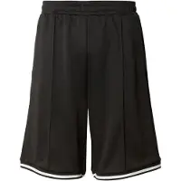 Urban Classics Broek 'Pintuck Baseball' zwart / wit