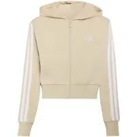 Adidas - Kid's Essentials Full Zip Hoodie - Trui met capuchon 128, beige
