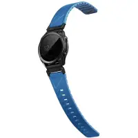 Uniq Banden Voor Garmin 22Mm Fluo Smart-Fit Blauw Geoptimaliseerd
