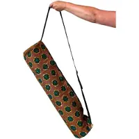 Maame Tumi Yogamat-tas | Handgemaakt in Ghana | Sportief cadeau | Tas voor yogamat | Tas met sleutelvakje | Fairtrade draagtas voor yogamat | Yogabag | Goed doel