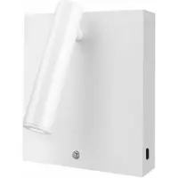 Beneito Faure Sweet Leeslamp met 3 Oplaadpunten White | USB-C + Wireless