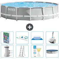 Intex Prism Frame Zwembad, rond - 457x107 cm - 7-delig, model S605