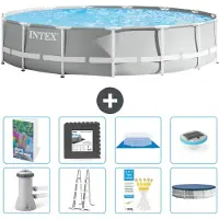 Intex Prism Frame Zwembad, rond - 457x107 cm - 7-delig, model S608