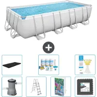 Bestway Power Steel Rechthoekig - 488x244x122 cm - 6-delig - Model S581