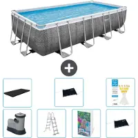 Bestway Power Steel Rechthoekig - 549x274x122 cm - 6-delig - Model S562