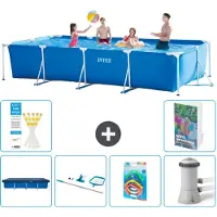 Intex Rechthoekig zwembad - 450x220x84 cm - 5-delig, model S125