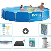 Intex Framezwembad, rond - 366x76 cm - 5-delig, model S37