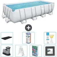 Bestway Power Steel Rechthoekig - 549x274x122 cm - 6-delig - Model S563