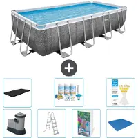 Bestway Power Steel Rechthoekig - 549x274x122 cm - 6-delig - Model S599