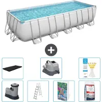 Bestway Power Steel Rechthoekig - 640x274x132 cm - 6-delig - Model S649