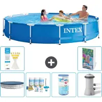 Intex Framezwembad, rond - 366x76 cm - 5-delig, model S34