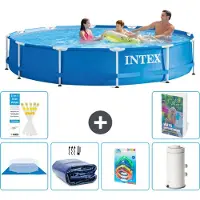 Intex Framezwembad, rond - 366x76 cm - 5-delig, model S123