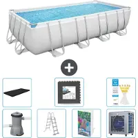 Bestway Power Steel Rechthoekig - 488x244x122 cm - 6-delig - Model S538
