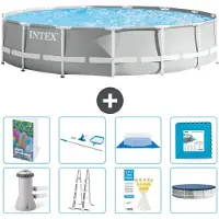Intex Prism Frame Zwembad, rond - 457x107 cm - 7-delig, model S539