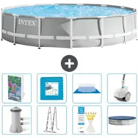 Intex Prism Frame Zwembad, rond - 457x107 cm - 7-delig, model S531