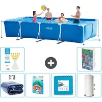 Intex Rechthoekig zwembad - 450x220x84 cm - 5-delig, model S55