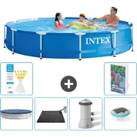 Intex Framezwembad, rond - 366x76 cm - 5-delig, model S154