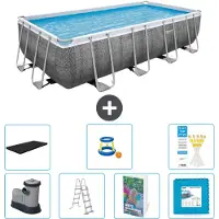Bestway Power Steel Rechthoekig - 549x274x122 cm - 6-delig - Model S570