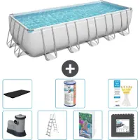 Bestway Power Steel Rechthoekig - 640x274x132 cm - 6-delig - Model S563