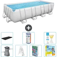 Bestway Power Steel Rechthoekig - 488x244x122 cm - 6-delig - Model S572