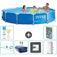 Intex Framezwembad, rond - 366x76 cm - 5-delig, model S43