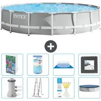 Intex Prism Frame Zwembad, rond - 457x107 cm - 7-delig, model S563
