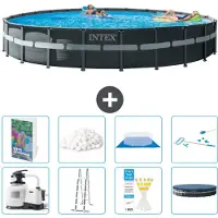 Intex Ultra XTR Zwembad - Rond - 732x132 cm - 7-delig - Model S675