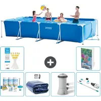 Intex Rechthoekig zwembad - 450x220x84 cm - 5-delig, model S165