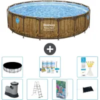 Bestway Power Steel Ronde Zwembad - 549x122 cm - 6-delig S632