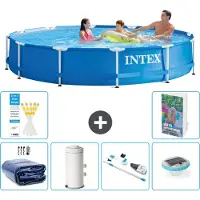 Intex Framezwembad, rond - 366x76 cm - 5-delig, model S30