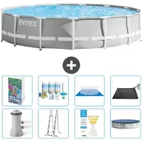 Intex Prism Frame Zwembad, rond - 457x107 cm - 7-delig, model S632