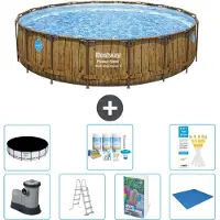 Bestway Power Steel Ronde Zwembad - 549x122 cm - 6-delig S599