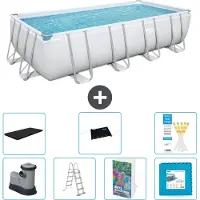 Bestway Power Steel Rechthoekig - 549x274x122 cm - 6-delig S621