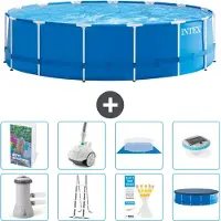 Intex Framezwembad, rond - 457x122 cm - 7-delig, model S552