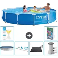 Intex Framezwembad, rond - 366x76 cm - 5-delig, model S67