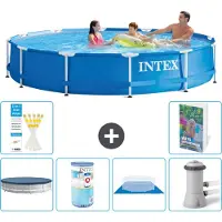 Intex Framezwembad, rond - 366x76 cm - 5-delig, model S167