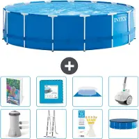 Intex Framezwembad, rond - 457x122 cm - 7-delig, model S531