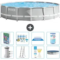 Intex Prism Frame Zwembad, rond - 457x107 cm - 7-delig, model S556