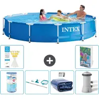 Intex Framezwembad, rond - 366x76 cm - 5-delig, model S20