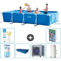 Intex Rechthoekig zwembad - 450x220x84 cm - 5-delig, model S38