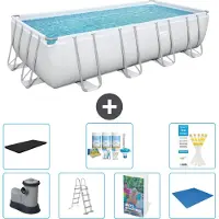 Bestway Power Steel Rechthoekig - 549x274x122 cm - 6-delig - Model S599