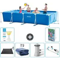Intex Rechthoekig zwembad - 450x220x84 cm - 5-delig, model S82