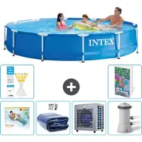 Intex Framezwembad, rond - 366x76 cm - 5-delig, model S112