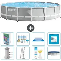 Intex Prism Frame Zwembad, rond - 457x107 cm - 7-delig, model S536